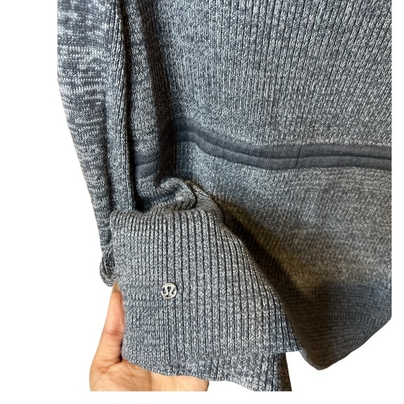 Lululemon Peace Of Mind Wrap size 4 Dark Slate Silver Spoon - Picture 7 of 9